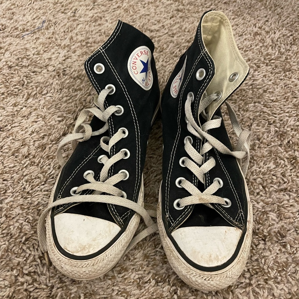 Black Hightop Converse